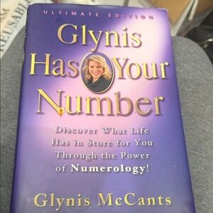 Purple Numerology Book, first edition. New condition.
